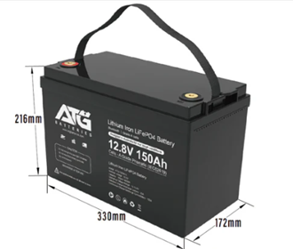 ATG 12V 150Ah Lithium Battery With Bluetooth
